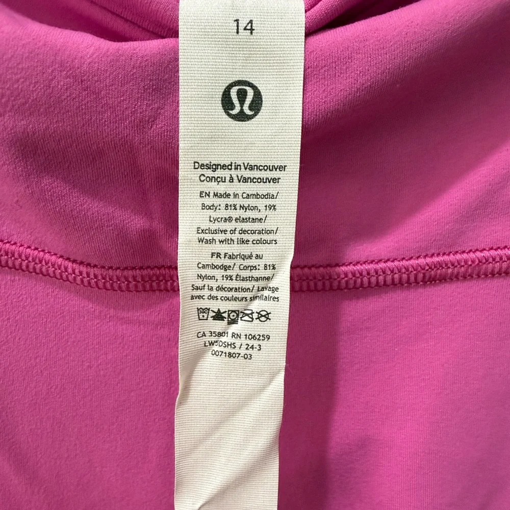 lululemon athletica Pink High-Rise Leggings